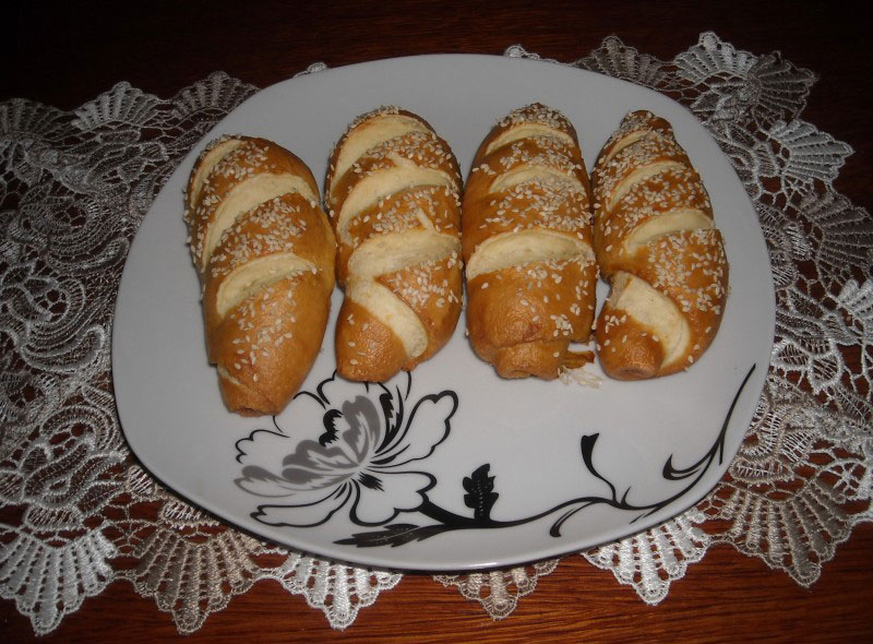 Bavarske kifle bez kapi ulja‏