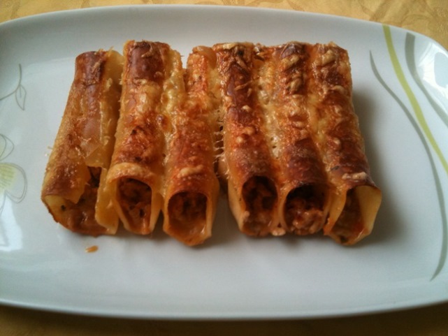 Cannelloni sa puretinom