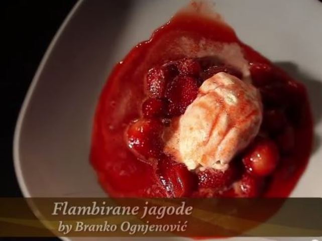 Video recept: Flambirane jagode