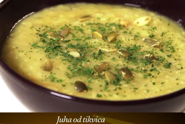 Video recept: Juha od tikvica