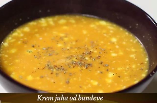 Video recept: Krem juha od bundeve