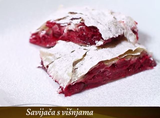 Video recept: Savijača od višanja
