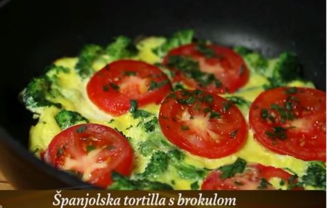 Video recept: Španjolska tortilla sa brokulom