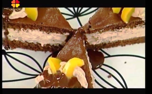 Video recept: Dvobojna torta s breskvama
