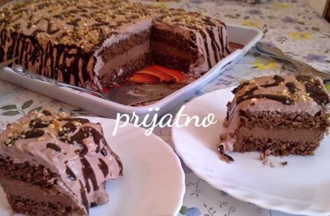 Video recept: Čokoladna torta