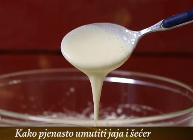 Video: Kako pjenasto umutiti jaja i šećer